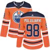 Dámské NHL Edmonton Oilers dresy 98 Jesse Puljujarvi Authentic Oranžový Adidas Domácí