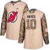 Dětské NHL New Jersey Devils dresy 10 Jimmy Hayes Authentic Camo Adidas Veterans Day Practice