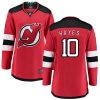 Dámské NHL New Jersey Devils dresy 10 Jimmy Hayes Breakaway Červené Fanatics Branded Domácí