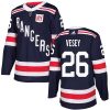 Pánské NHL New York Rangers dresy 26 Jimmy Vesey Authentic Námořnická modrá Adidas 2018 Winter Classic