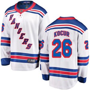 Pánské NHL New York Rangers dresy 26 Joe Kocur Breakaway Bílý Fanatics Branded Venkovní