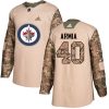 Pánské NHL Winnipeg Jets dresy 40 Joel Armia Authentic Camo Adidas Veterans Day Practice