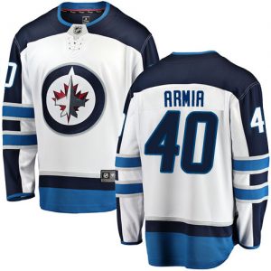 Pánské NHL Winnipeg Jets dresy 40 Joel Armia Breakaway Bílý Fanatics Branded Venkovní