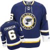 Pánské NHL St. Louis Blues dresy 6 Joel Edmundson Authentic Námořnická modrá Reebok Alternativní hokejové dresy