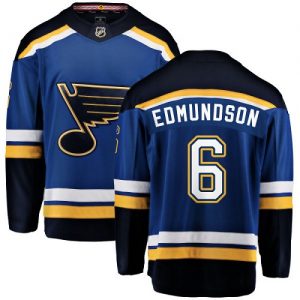 Pánské NHL St. Louis Blues dresy 6 Joel Edmundson Breakaway královská modrá Fanatics Branded Domácí