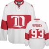 Dámské NHL Detroit Red Wings dresy 93 Johan Franzen Authentic Bílý Reebok Alternativní Winter Classic