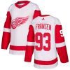 Dětské NHL Detroit Red Wings dresy 93 Johan Franzen Authentic Bílý Adidas Venkovní