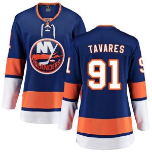 Dámské NHL New York Islanders dresy 91 John Tavares Breakaway královská modrá Fanatics Branded Domácí