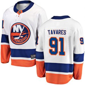 Dětské NHL New York Islanders dresy 91 John Tavares Breakaway Bílý Fanatics Branded Venkovní
