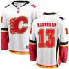 Dětské NHL Calgary Flames dresy Johnny Gaudreau 13 Breakaway Bílý Fanatics Branded Venkovní