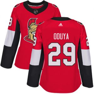 Dámské NHL Ottawa Senators dresy 29 Johnny Oduya Authentic Červené Adidas Domácí
