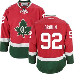 Dámské NHL Montreal Canadiens dresy 92 Jonathan Drouin Authentic Červené Reebok Alternativní New CD