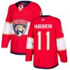 Pánské NHL Florida Panthers dresy 11 Jonathan Huberdeau Authentic Červené Adidas Domácí