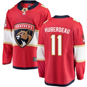 Pánské NHL Florida Panthers dresy 11 Jonathan Huberdeau Breakaway Červené Fanatics Branded Domácí