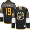 Pánské NHL Chicago Blackhawks dresy 19 Jonathan Toews Authentic Černá Reebok 2016 All Star