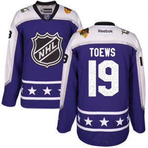 Dámské NHL Chicago Blackhawks dresy 19 Jonathan Toews Authentic Nachový Reebok Central Division 2017 All Star