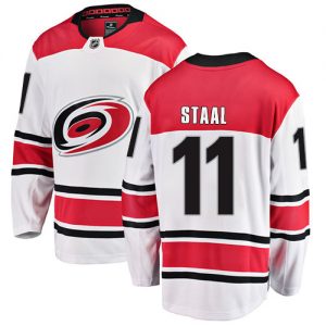 Pánské NHL Carolina Hurricanes dresy 11 Jordan Staal Breakaway Bílý Fanatics Branded Venkovní