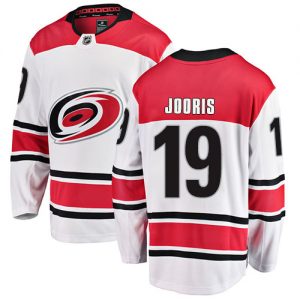 Pánské NHL Carolina Hurricanes dresy 19 Josh Jooris Breakaway Bílý Fanatics Branded Venkovní