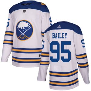 Pánské NHL Buffalo Sabres dresy Justin Bailey 95 Authentic Bílý Adidas 2018 Winter Classic