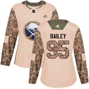 Dámské NHL Buffalo Sabres dresy Justin Bailey 95 Authentic Camo Adidas Veterans Day Practice