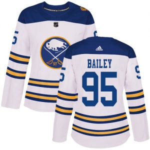 Dámské NHL Buffalo Sabres dresy Justin Bailey 95 Authentic Bílý Adidas 2018 Winter Classic