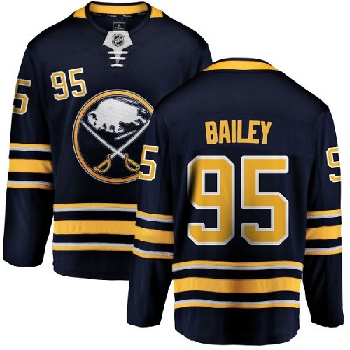 Dětské NHL Buffalo Sabres dresy Justin Bailey 95 Breakaway Námořnická modrá Fanatics Branded Domácí