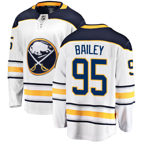 Dětské NHL Buffalo Sabres dresy Justin Bailey 95 Breakaway Bílý Fanatics Branded Venkovní