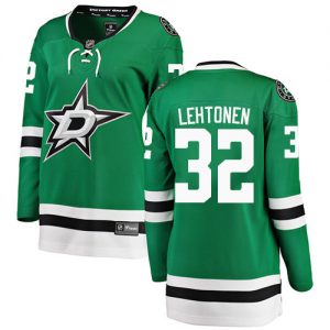 Dámské NHL Dallas Stars dresy 32 Kari Lehtonen Breakaway Zelená Fanatics Branded Domácí