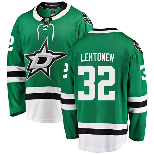 Dětské NHL Dallas Stars dresy 32 Kari Lehtonen Breakaway Zelená Fanatics Branded Domácí