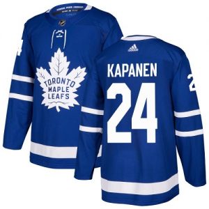 Pánské NHL Toronto Maple Leafs dresy 24 Kasperi Kapanen Authentic královská modrá Adidas Domácí