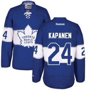 Pánské NHL Toronto Maple Leafs dresy 24 Kasperi Kapanen Authentic královská modrá Reebok 2017 Centennial Classic