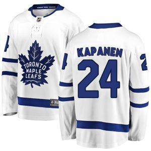 Pánské NHL Toronto Maple Leafs dresy 24 Kasperi Kapanen Breakaway Bílý Fanatics Branded Venkovní