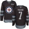 Pánské NHL Winnipeg Jets dresy 7 Keith Tkachuk Authentic Černá Adidas 1917 2017 100th Anniversary