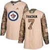 Pánské NHL Winnipeg Jets dresy 7 Keith Tkachuk Authentic Camo Adidas Veterans Day Practice