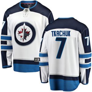 Pánské NHL Winnipeg Jets dresy 7 Keith Tkachuk Breakaway Bílý Fanatics Branded Venkovní