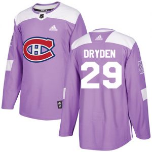 Dětské NHL Montreal Canadiens dresy 29 Ken Dryden Authentic Nachový Adidas Fights Cancer Practice