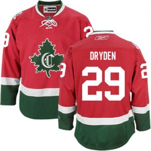 Dětské NHL Montreal Canadiens dresy 29 Ken Dryden Authentic Červené Reebok Alternativní New CD
