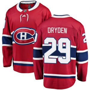 Dětské NHL Montreal Canadiens dresy 29 Ken Dryden Breakaway Červené Fanatics Branded Domácí