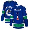 Dětské NHL Vancouver Canucks dresy 1 Kirk Mclean Authentic modrá Adidas USA Flag Fashion