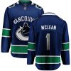 Dětské NHL Vancouver Canucks dresy 1 Kirk Mclean Breakaway modrá Fanatics Branded Domácí