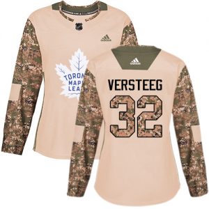 Dámské NHL Toronto Maple Leafs dresy 32 Kris Versteeg Authentic Camo Adidas Veterans Day Practice