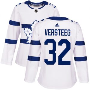 Dámské NHL Toronto Maple Leafs dresy 32 Kris Versteeg Authentic Bílý Adidas 2018 Stadium Series