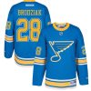 Pánské NHL St. Louis Blues dresy 28 Kyle Brodziak Authentic modrá Reebok 2017 Winter Classic