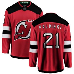 Pánské NHL New Jersey Devils dresy 21 Kyle Palmieri Breakaway Červené Fanatics Branded Domácí