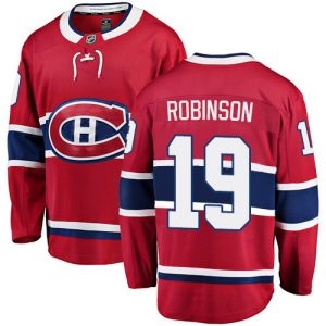 Dětské NHL Montreal Canadiens dresy 19 Larry Robinson Breakaway Červené Fanatics Branded Domácí