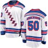 Dětské NHL New York Rangers dresy 50 Lias Andersson Breakaway Bílý Fanatics Branded Venkovní