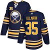 Dětské NHL Buffalo Sabres dresy Linus Ullmark 35 Authentic Námořnická modrá Adidas Domácí