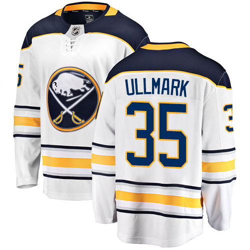 Dětské NHL Buffalo Sabres dresy Linus Ullmark 35 Breakaway Bílý Fanatics Branded Venkovní