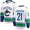 Pánské NHL Vancouver Canucks dresy 21 Loui Eriksson Breakaway Bílý Fanatics Branded Venkovní