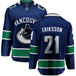 Dětské NHL Vancouver Canucks dresy 21 Loui Eriksson Breakaway modrá Fanatics Branded Domácí